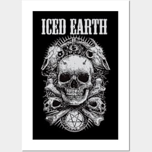 ICED EARTH BAND Posters and Art